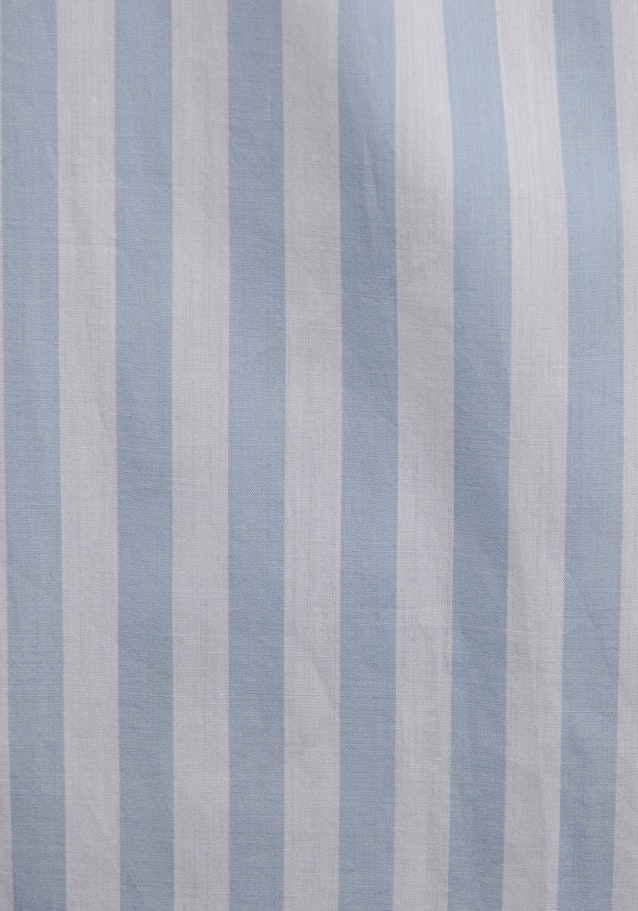 Lange mouwen Popeline Shirtblouse in Lichtblauw |  Seidensticker Onlineshop
