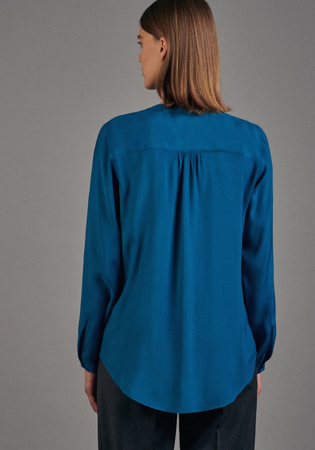 Long sleeve Voile Tunic in Turquoise |  Seidensticker Onlineshop