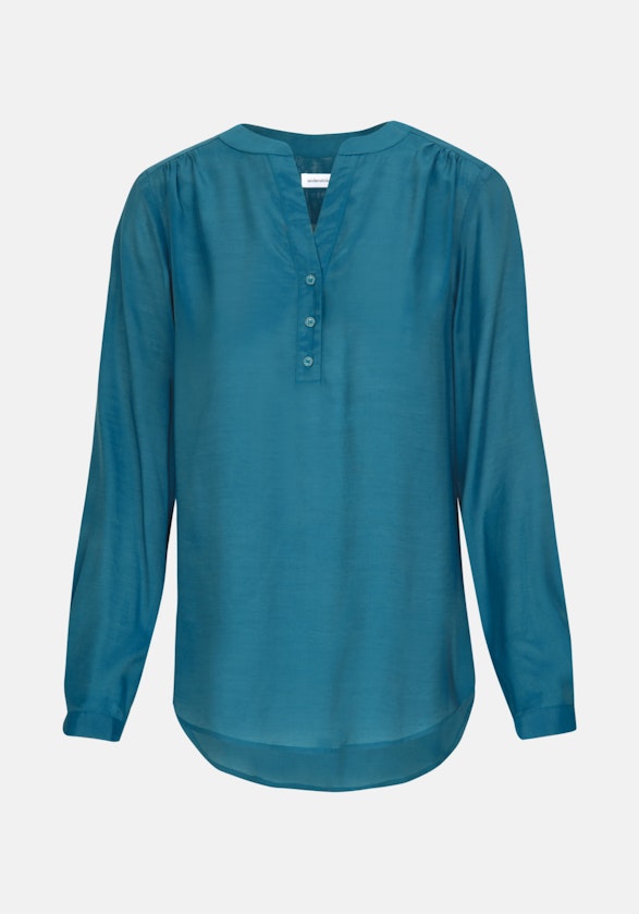 Long sleeve Voile Tunic in Turquoise |  Seidensticker Onlineshop