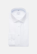 Shaped Business Hemd Uni in Weiß |  Seidensticker Onlineshop