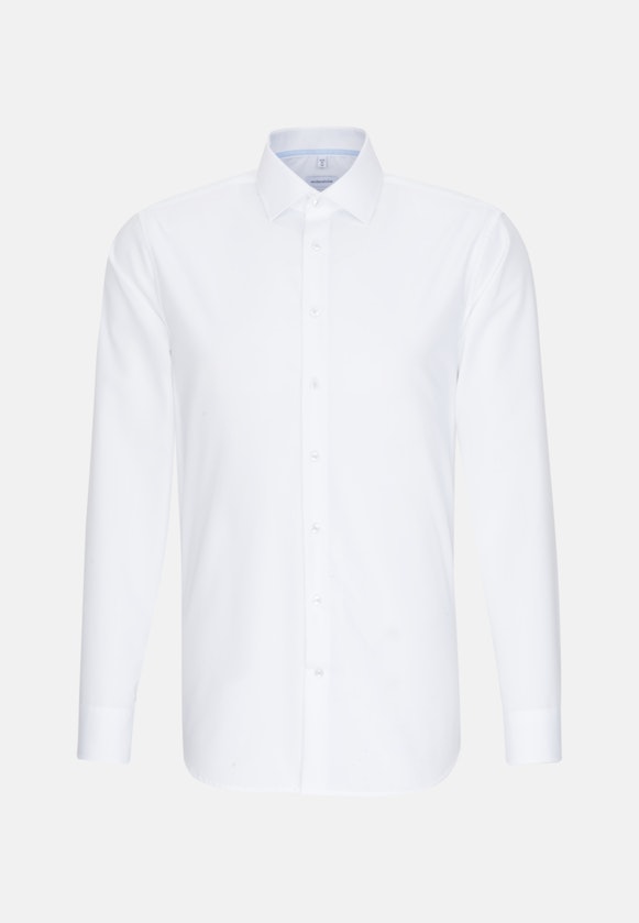 Slim Business Hemd Uni in Weiß |  Seidensticker Onlineshop