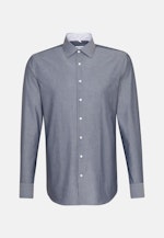 Slim Business Hemd Uni in Dunkelblau |  Seidensticker Onlineshop