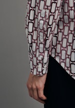 Shirt Blouse Print in Red |  Seidensticker Onlineshop