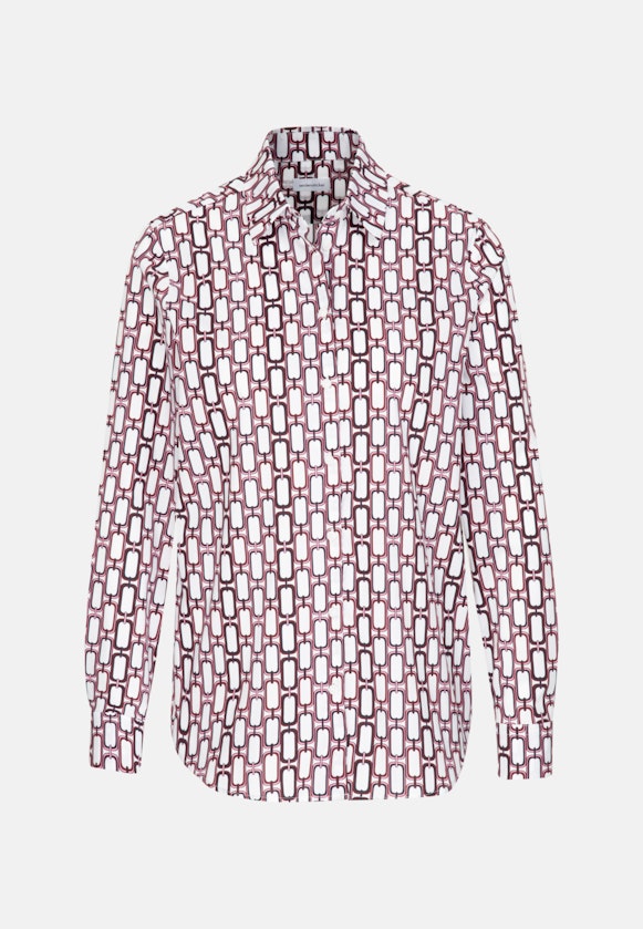 Shirt Blouse Print in Red |  Seidensticker Onlineshop