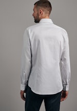 Slim Business Hemd Druck in Dunkelblau |  Seidensticker Onlineshop