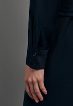 Kleid Uni in Dunkelblau |  Seidensticker Onlineshop