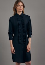 Kleid Uni in Dunkelblau |  Seidensticker Onlineshop