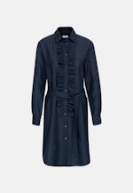 Kleid Uni in Dunkelblau |  Seidensticker Onlineshop