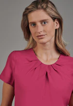 Shirt Blouse Uni in Red |  Seidensticker Onlineshop