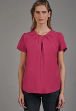 Shirt Blouse Uni in Red |  Seidensticker Onlineshop