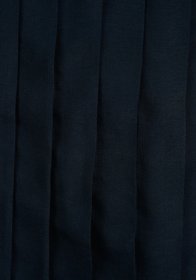 Korte mouwen Voile Shirtblouse in Donkerblauw |  Seidensticker Onlineshop