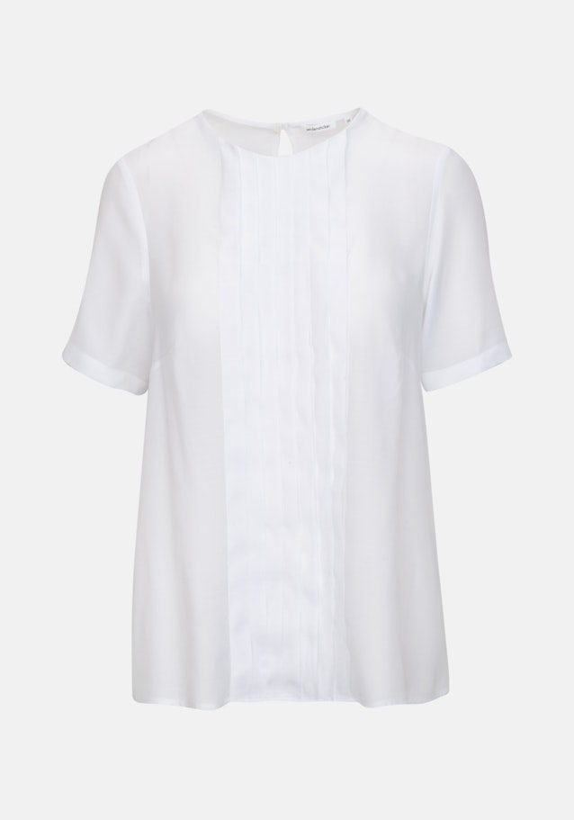 Shirtbluse Uni in Weiß | Seidensticker Onlineshop