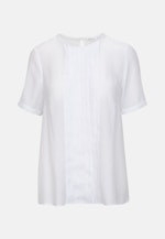 Shirtbluse Uni in Weiß |  Seidensticker Onlineshop