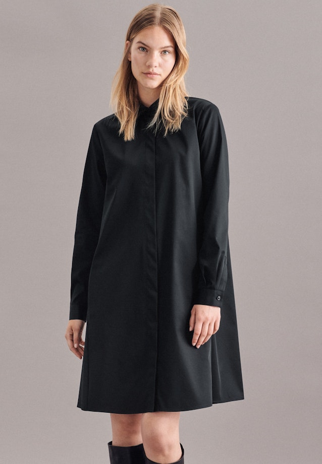 Robe Regular Manche Longue in Noir |  Seidensticker Onlineshop