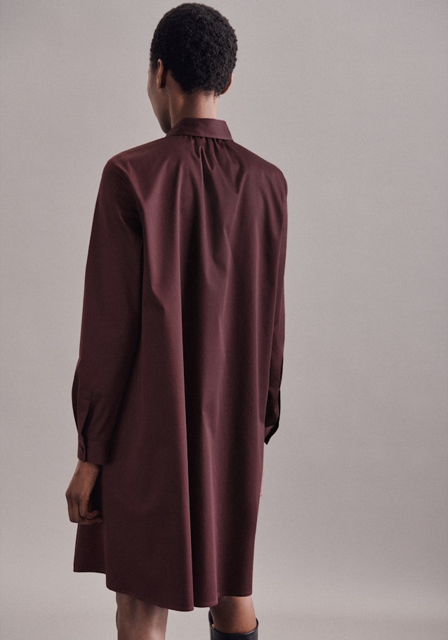 Kragen Kleid Regular in Rot | Seidensticker Onlineshop