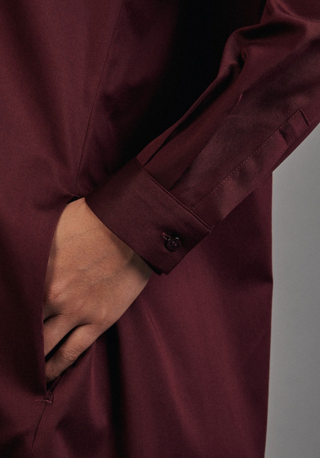Satin Midi Kleid in Rot |  Seidensticker Onlineshop