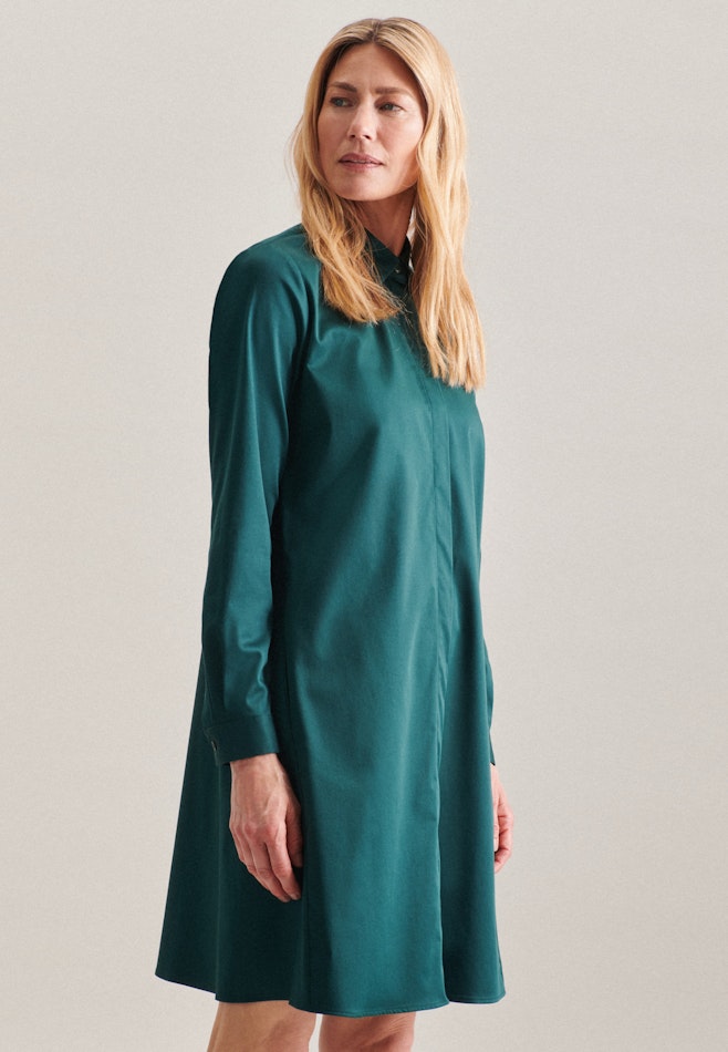 Collar Dress in Green | Seidensticker online shop