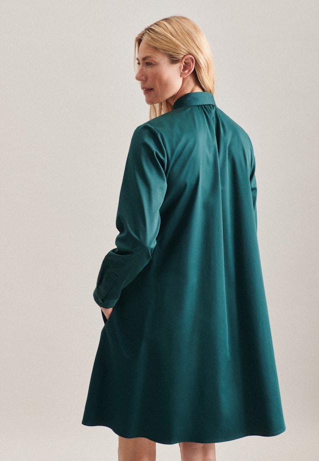 Satin Midi Kleid in Grün |  Seidensticker Onlineshop
