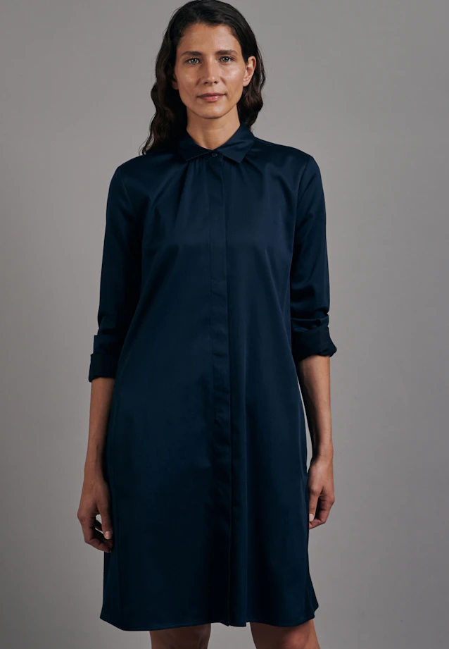 Robe Uni in Bleu Foncé |  Seidensticker Onlineshop