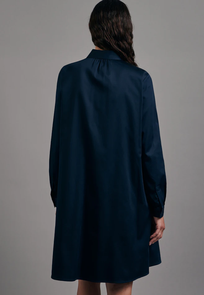 Robe Uni dans Bleu Foncé | Boutique en ligne Seidensticker