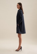 Collar Dress in Dark Blue |  Seidensticker Onlineshop