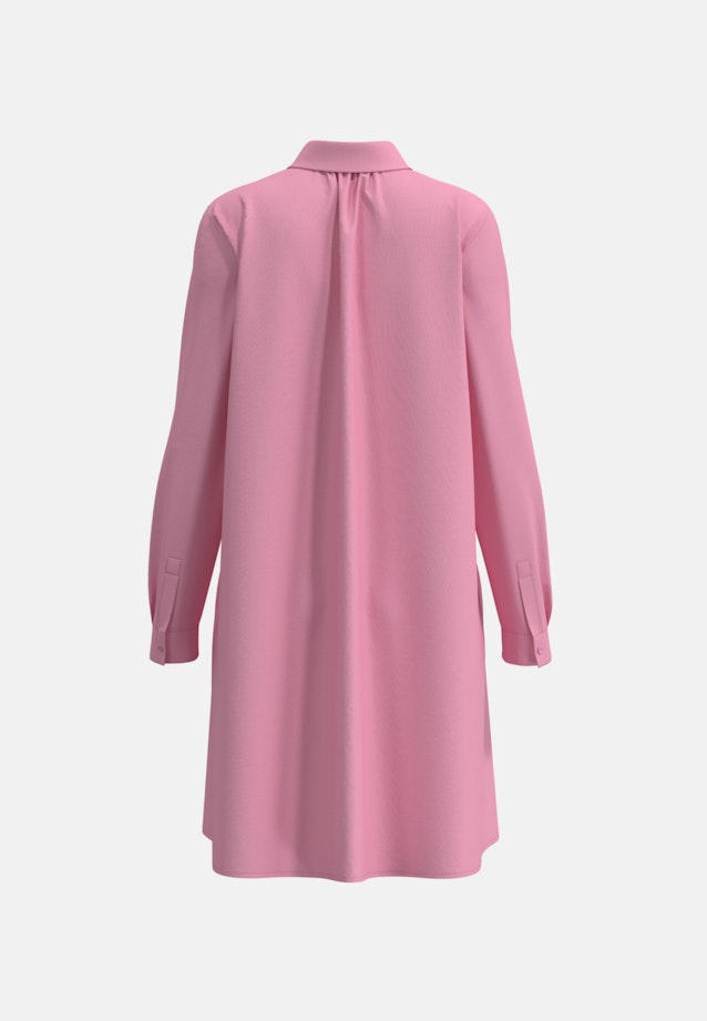 Hemdblusenkleid mit Stretchanteil in A- Linie in Rose Fuchsia |  Seidensticker Onlineshop
