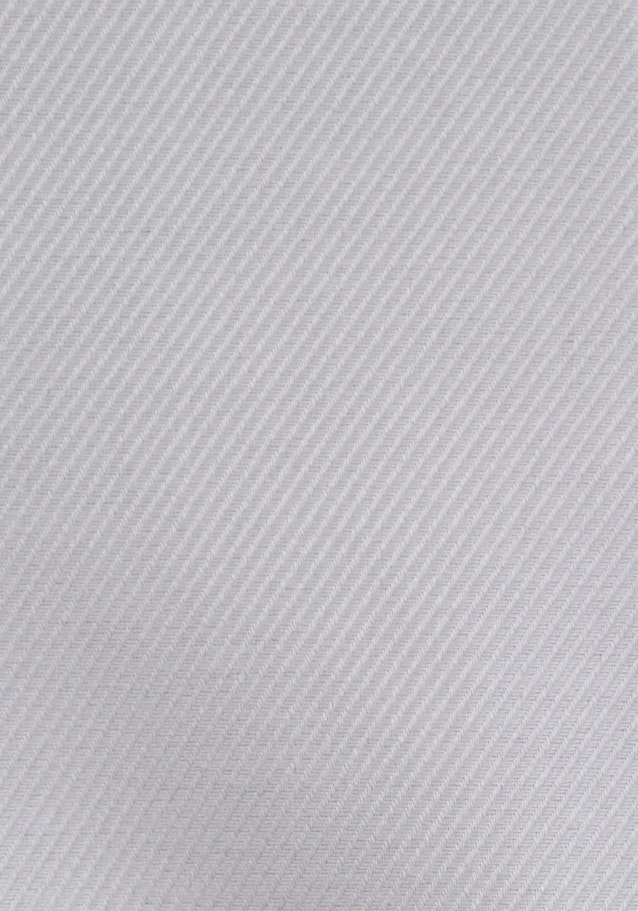 Blouse col Calice Twill (sergé) in Blanc |  Seidensticker Onlineshop