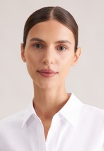 Hemdbluse aus Twill slim fit in White |  Seidensticker Onlineshop