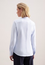 Hemdbluse aus Twill slim fit in Bleu Clair |  Seidensticker Onlineshop