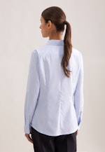 Hemdbluse aus Twill slim fit in Light Blue |  Seidensticker Onlineshop