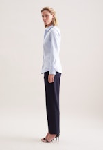 Hemdbluse aus Twill slim fit in Bleu Clair |  Seidensticker Onlineshop