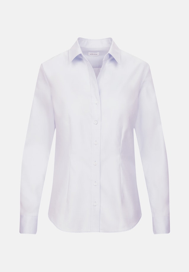 Hemdbluse aus Twill slim fit in Light Blue |  Seidensticker Onlineshop