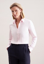 Hemdbluse aus Twill slim fit in Rose Fuchsia |  Seidensticker Onlineshop