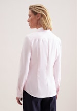 Hemdbluse aus Twill slim fit in Rose Fuchsia |  Seidensticker Onlineshop