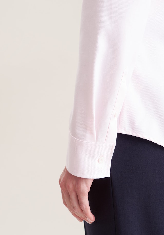Hemdbluse aus Twill slim fit in Rose Fuchsia | Seidensticker Onlineshop