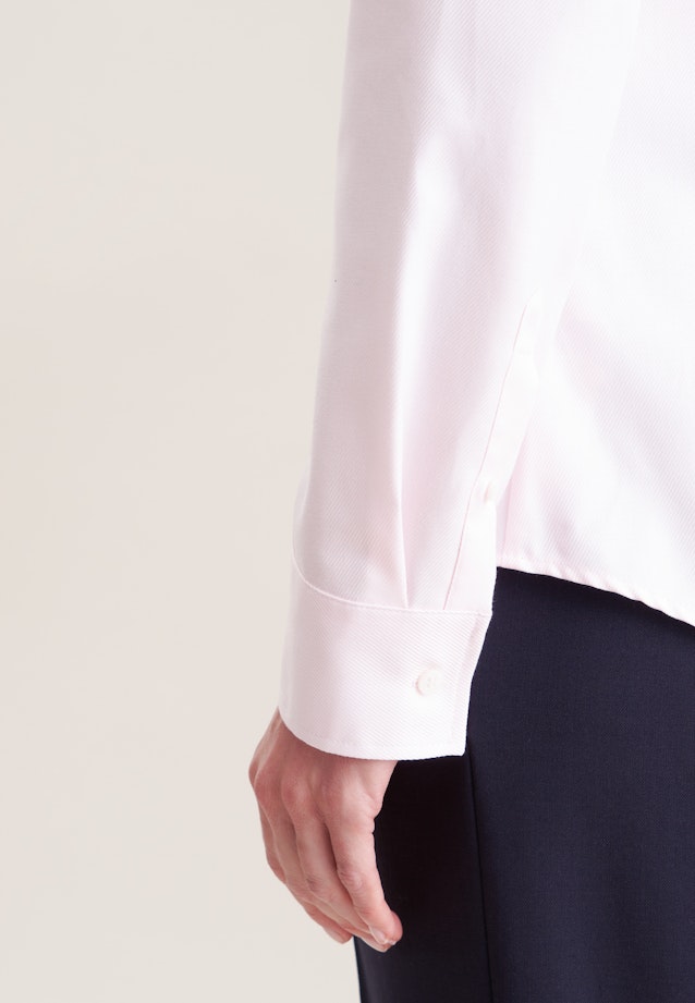 Hemdbluse aus Twill slim fit in Rose Fuchsia |  Seidensticker Onlineshop