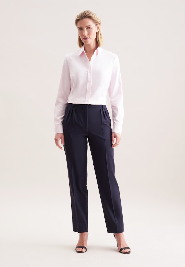 Hemdbluse aus Twill slim fit in Rose Fuchsia |  Seidensticker Onlineshop