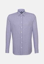 Shaped Business Shirt Check in Purple |  Seidensticker Onlineshop