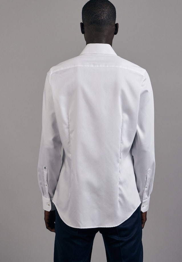 Slim Business Shirt Uni in White |  Seidensticker Onlineshop