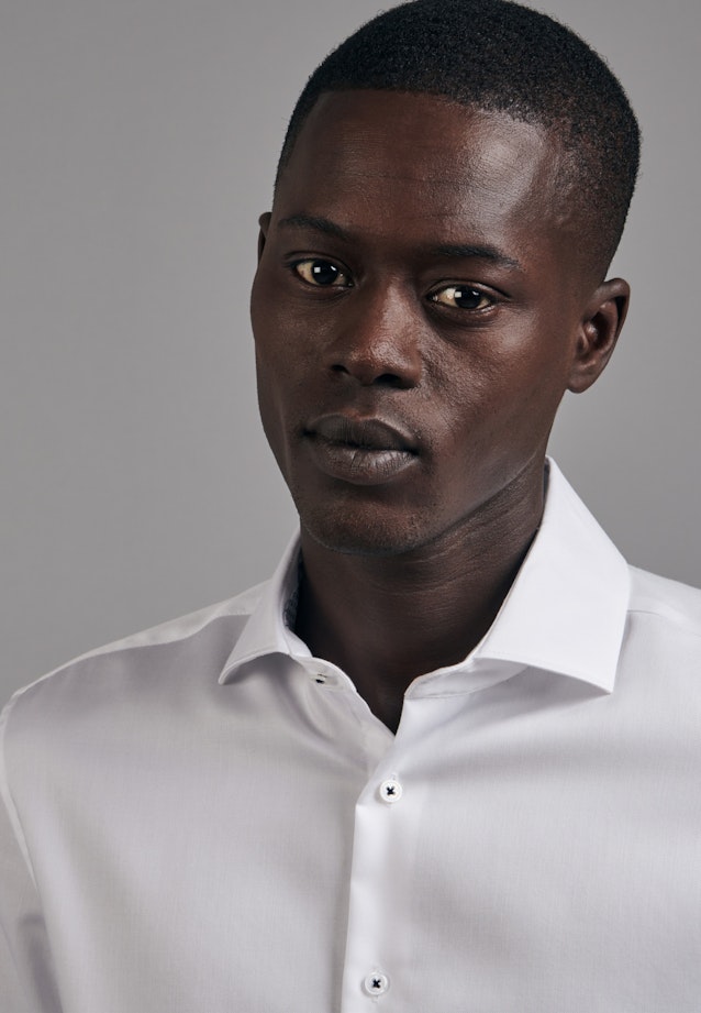 Slim Business Shirt Uni in White |  Seidensticker Onlineshop