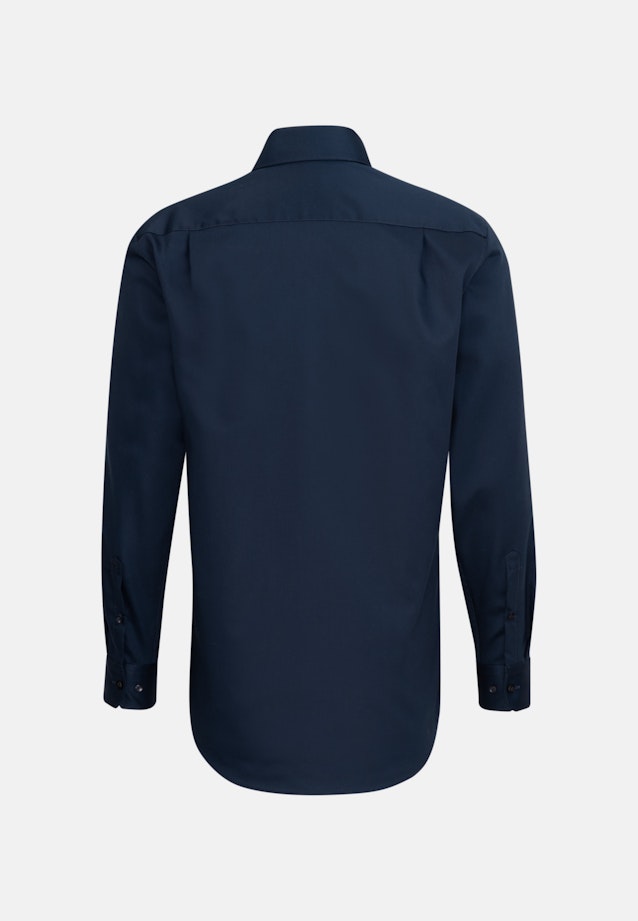 Regular Business Hemd Uni in Dunkelblau |  Seidensticker Onlineshop