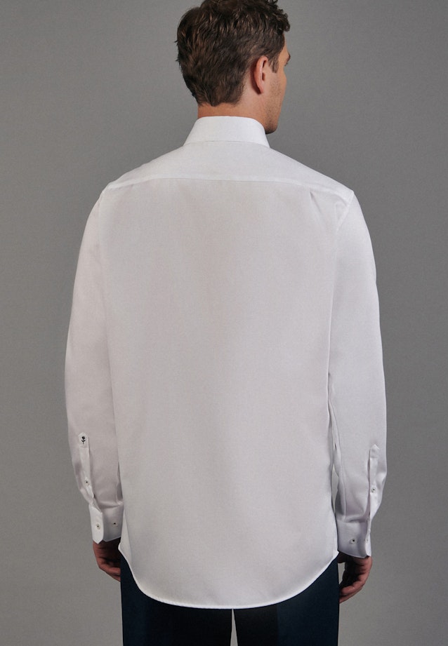 Regular Business Shirt Uni in White |  Seidensticker Onlineshop