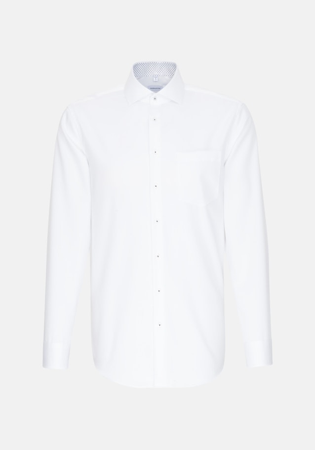 Regular Business Shirt Uni in White | Seidensticker Onlineshop