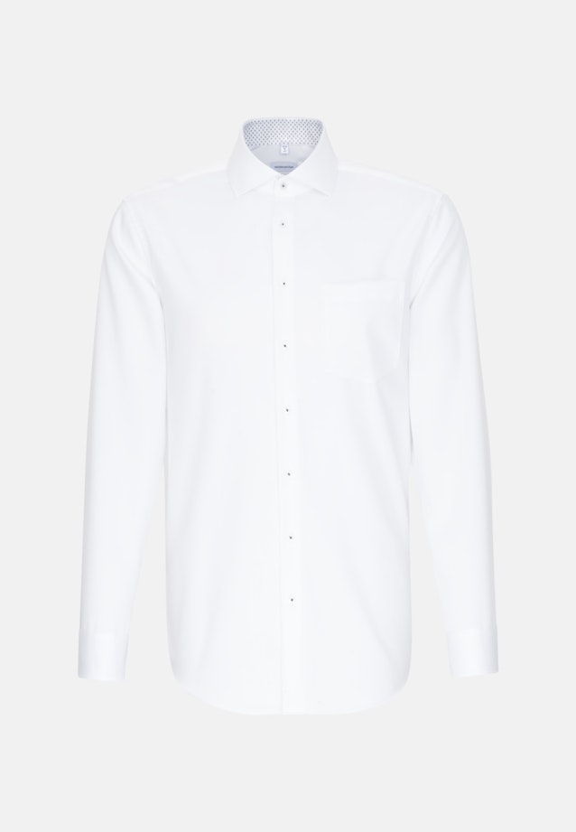 Regular Business Shirt Uni in White |  Seidensticker Onlineshop