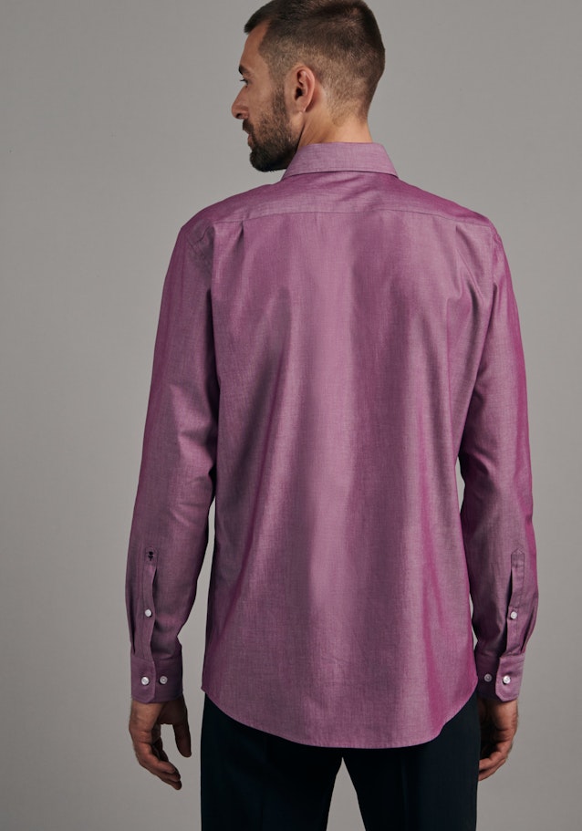 Non-iron Chambray Business Shirt in Regular with Kent-Collar in Pink |  Seidensticker Onlineshop