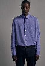 Regular Business Shirt Uni in Medium Blue |  Seidensticker Onlineshop