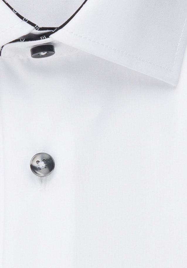 Non-iron Fil a fil Business Shirt in Regular with Kent-Collar in White |  Seidensticker Onlineshop