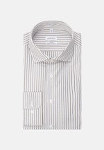 Shaped Business Shirt Stripes in Brown |  Seidensticker Onlineshop