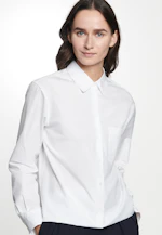 Shirt Blouse Uni in White |  Seidensticker Onlineshop