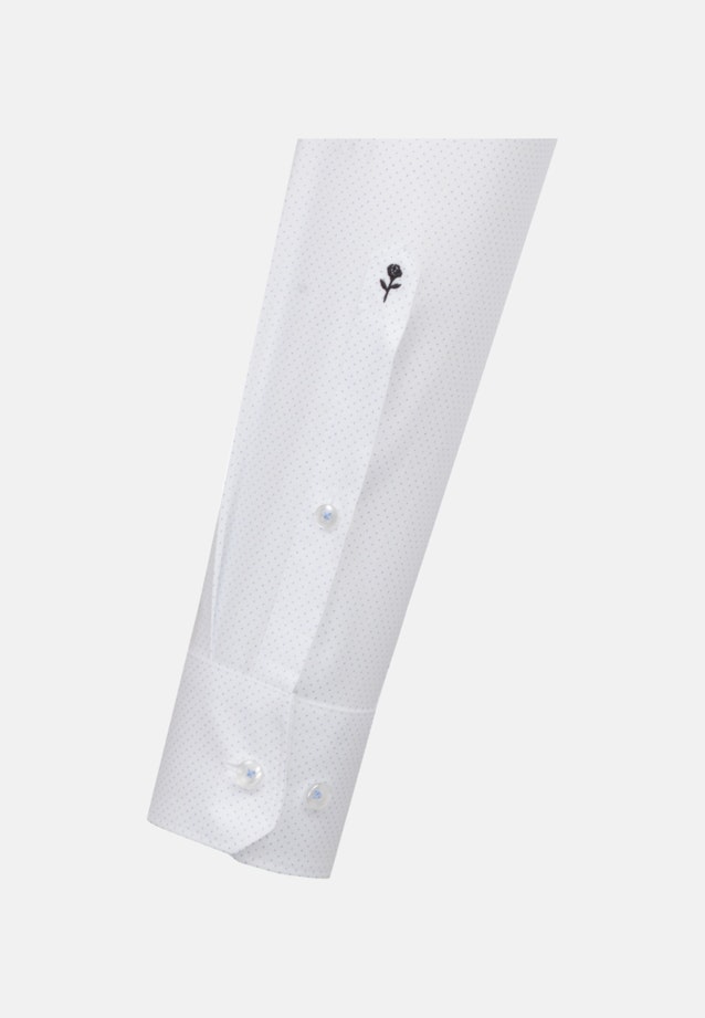 Slim Oxfordhemd Punkte in Hellblau |  Seidensticker Onlineshop